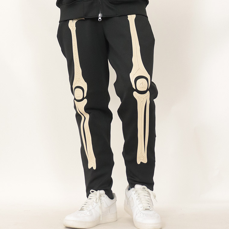 【VANSON】ロゴ刺繍トラックパンツ