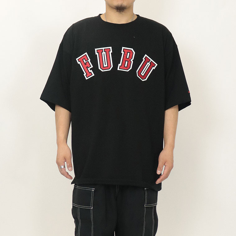 配色ステッチワイドカーゴパンツ