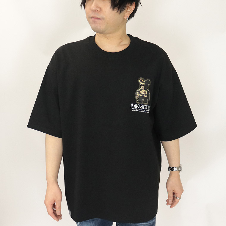 【2ND ARCHIVE】カモフラベアーバックプリント半袖Tシャツ