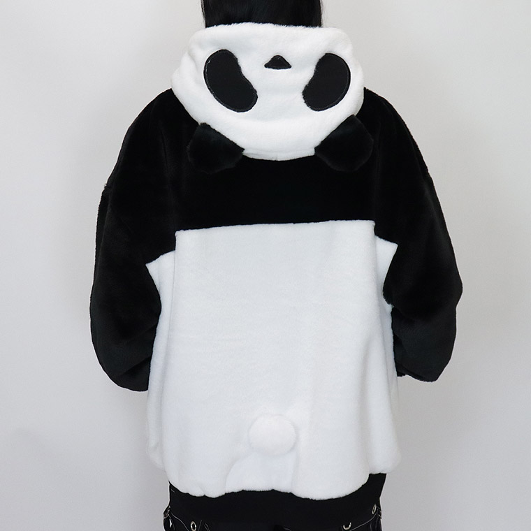 ＼数量限定３０％ＯＦＦ／【PANDIESTA JAPAN】なりきり中華パンダBIGシルエットファーブルゾン