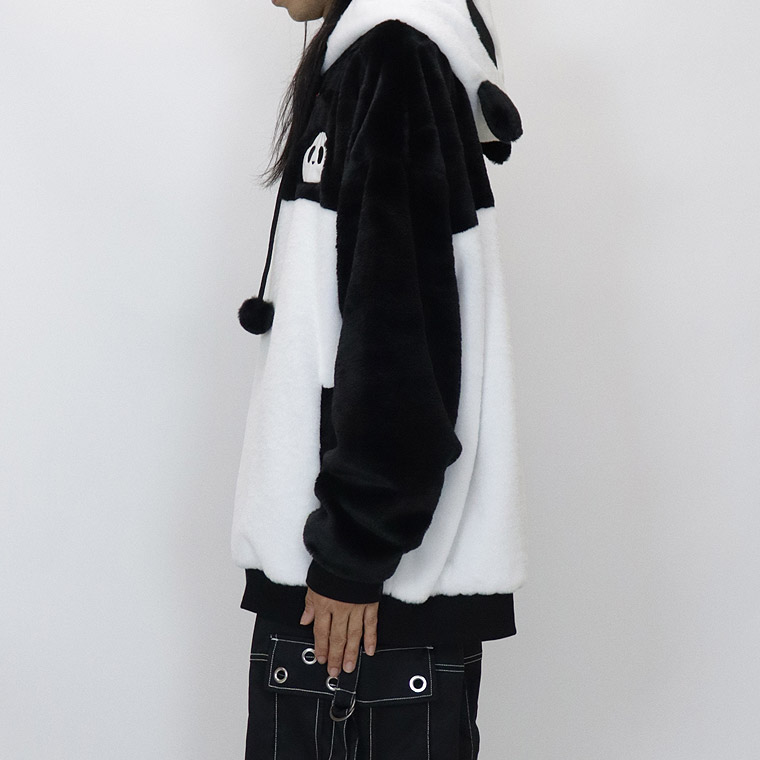＼数量限定３０％ＯＦＦ／【PANDIESTA JAPAN】なりきり中華パンダBIGシルエットファーブルゾン