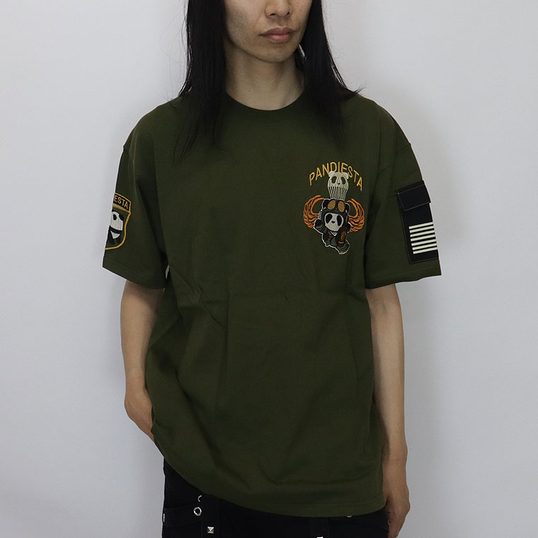 【PANDIESTA JAPAN】パラシュートパンダ半袖Tシャツ