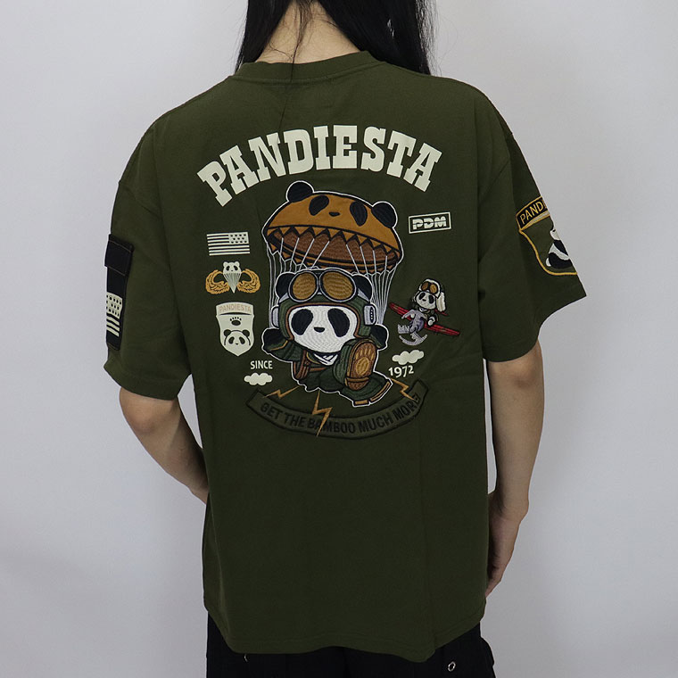 【PANDIESTA JAPAN】パラシュートパンダ半袖Tシャツ