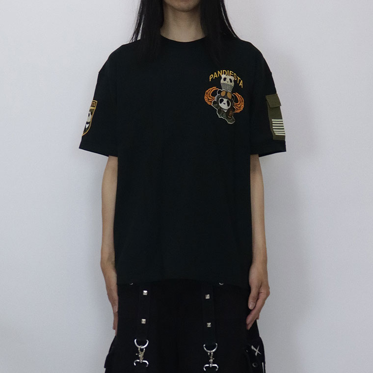 【PANDIESTA JAPAN】パラシュートパンダ半袖Tシャツ