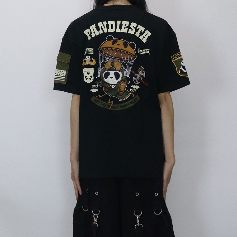 【PANDIESTA JAPAN】パラシュートパンダ半袖Tシャツ