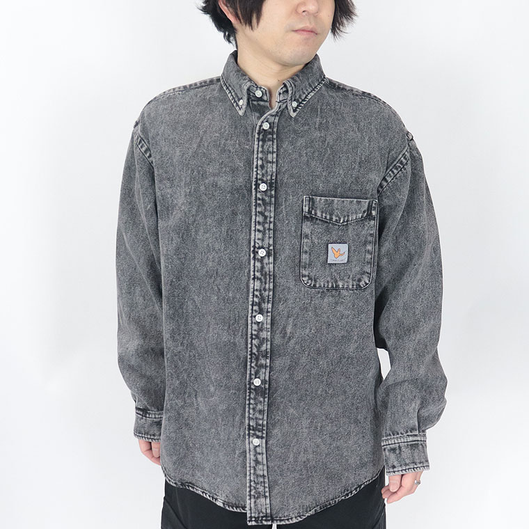 【GONZ】ボタンダウンデニムシャツ