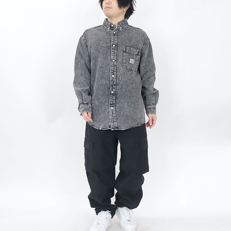 【GONZ】ボタンダウンデニムシャツ