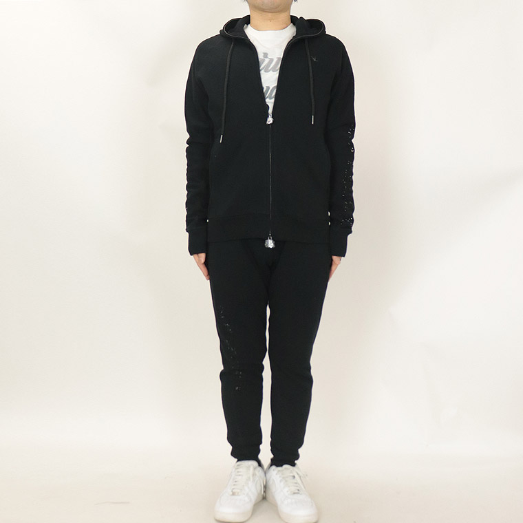 【1PIU】SLEEVE RHINESTONE PANTS