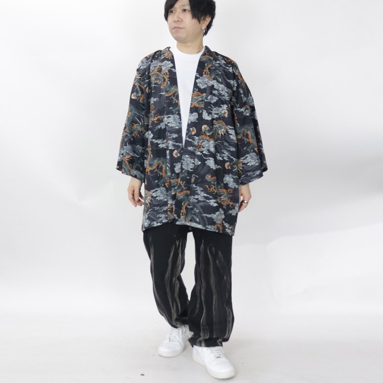 【日本製】和心デザイン法被 龍