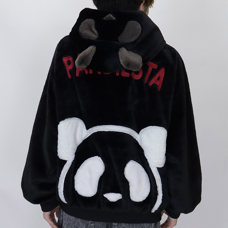 PANDIESTA】ラグラン切替フェイクファーZIPブルゾン | 店舗から探す,5