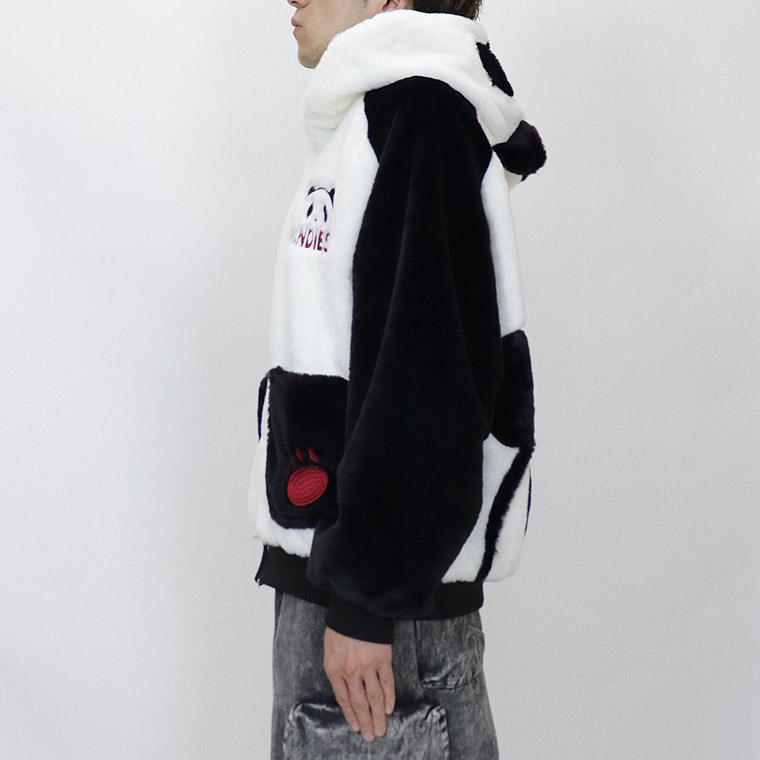 PANDIESTA】ラグラン切替フェイクファーZIPブルゾン | 店舗から探す,5