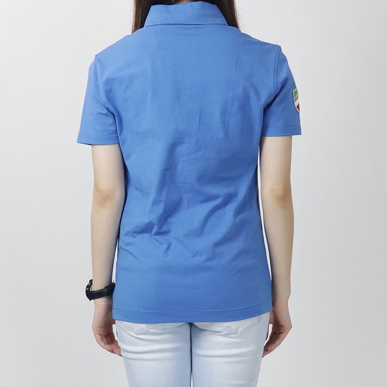 ヴィオラMILANOロゴプリント半袖ポロ