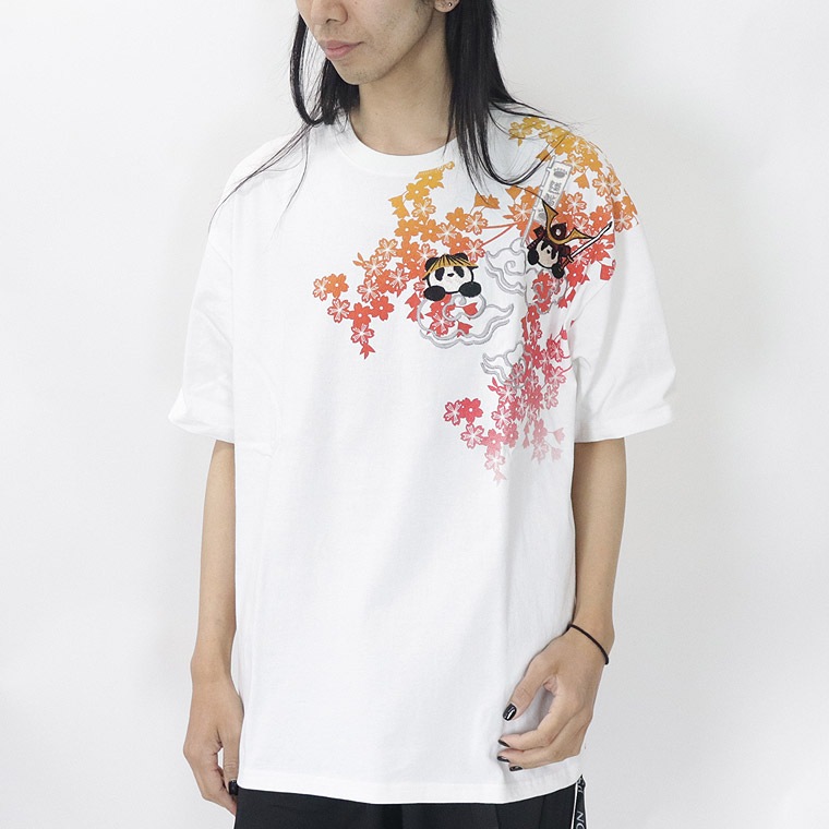 【PANDIESTA JAPAN】熊猫 -魂(SPIRITS)ー半袖Tシャツ