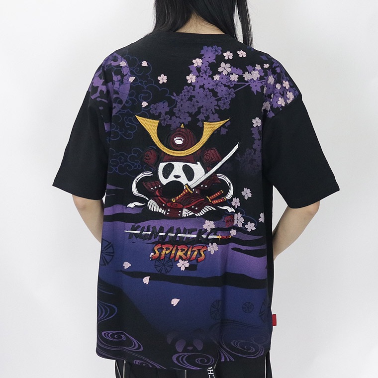 【PANDIESTA JAPAN】熊猫 -魂(SPIRITS)ー半袖Tシャツ