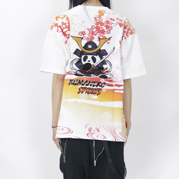 【PANDIESTA JAPAN】熊猫 -魂(SPIRITS)ー半袖Tシャツ
