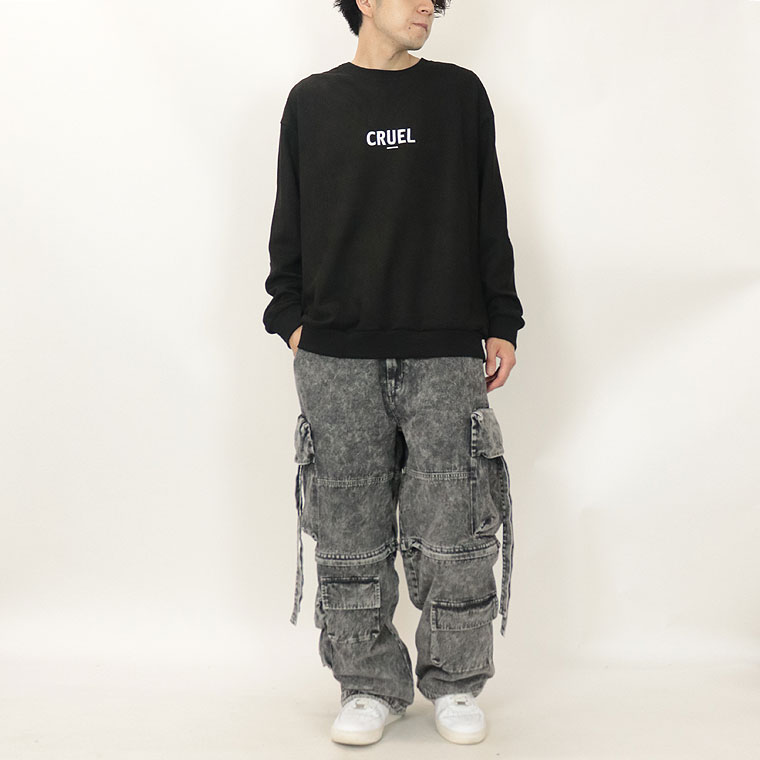 スウェードアーチ刺繍トレーナー | 店舗から探す,5号店,トップス | lax