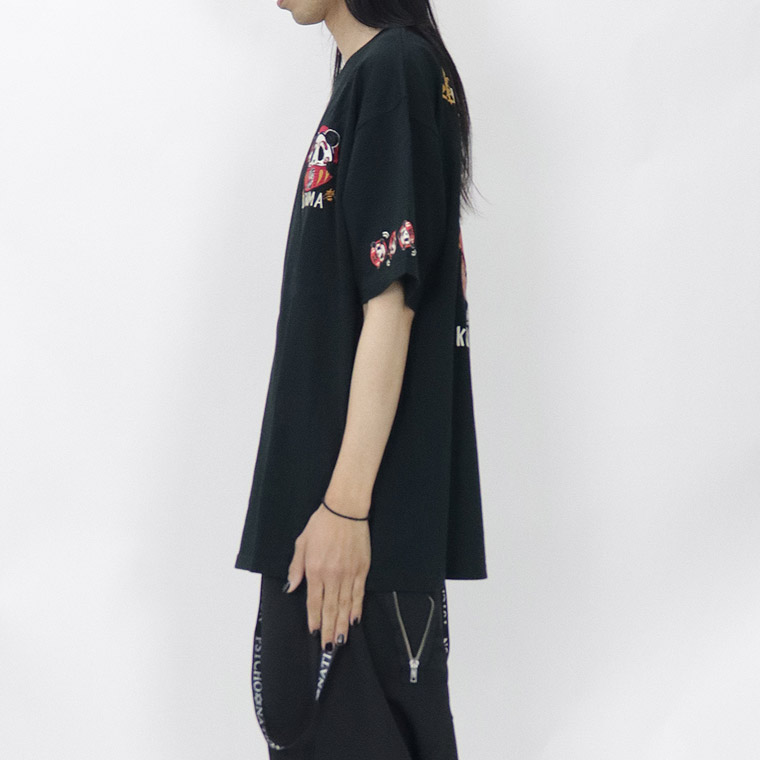 【PANDIESTA JAPAN】熊猫 -大吉ダルマｰ 半袖Tシャツ