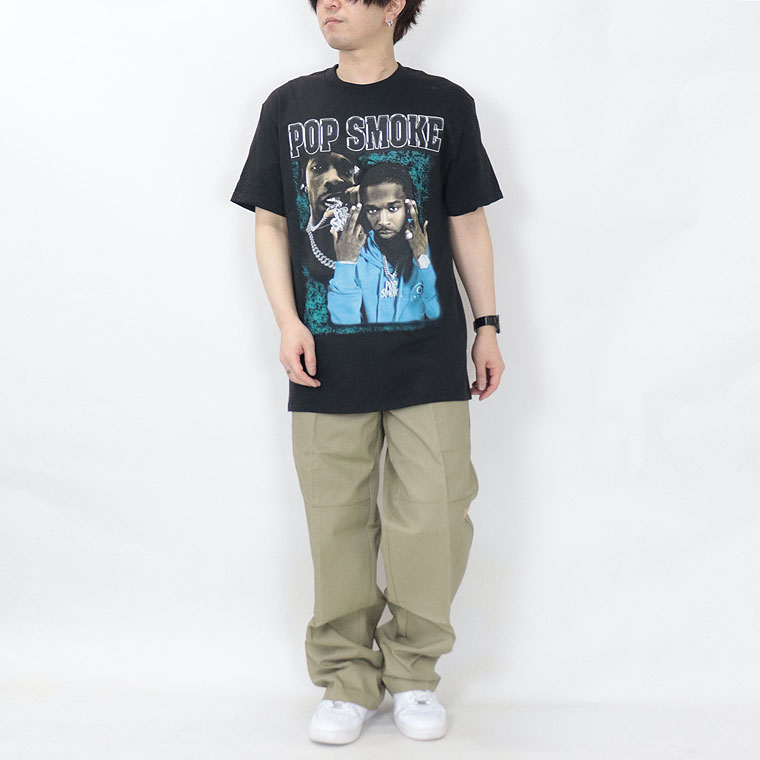 【RAP TEE】POP SMOKE PHOTO S/S TEE