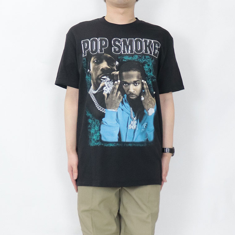 【RAP TEE】POP SMOKE PHOTO S/S TEE