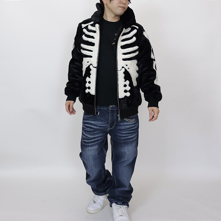 VANSON】スケルトンボーンファーZIPジャケット | すべての商品 | lax