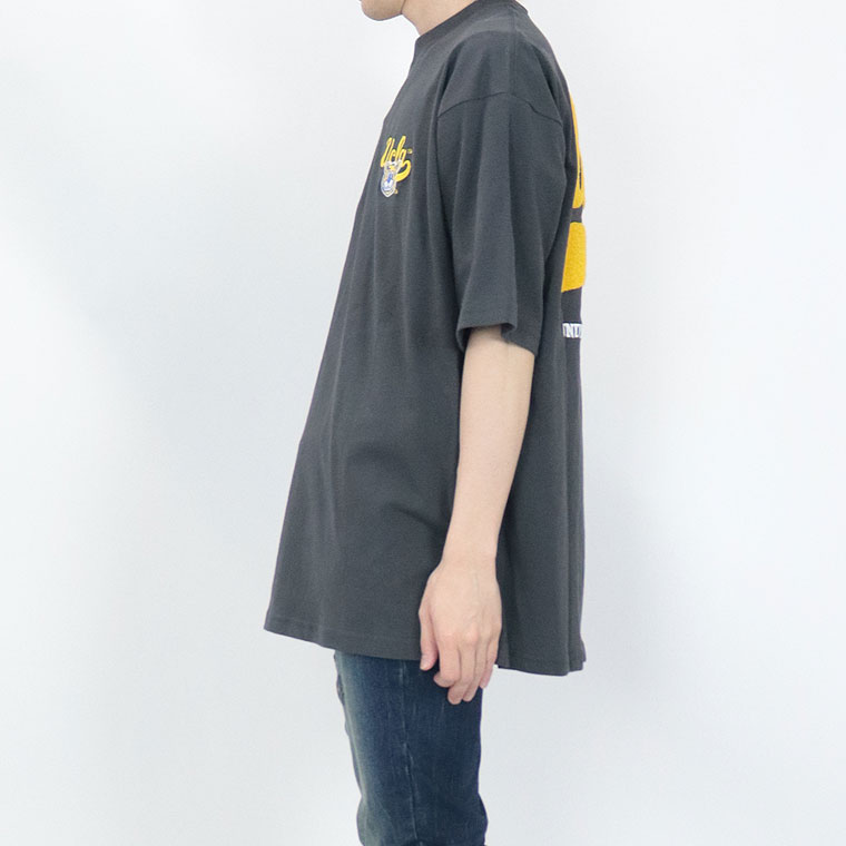 夏物セール２０%OFF【UCLA】半袖Ｔシャツ ジョー顔&ロゴ/サガラ刺繍 (アメカジ・サーフ系)