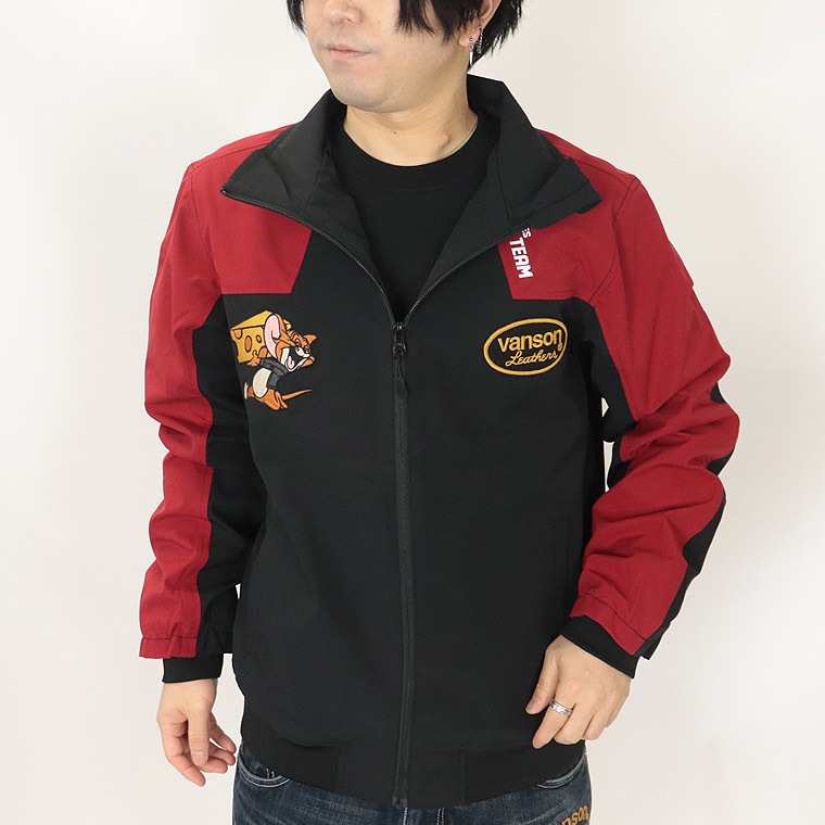 【TOM&JERRYコラボ】三層ストレッチジャケット