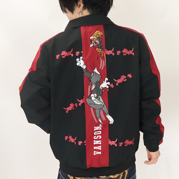 【TOM&JERRYコラボ】三層ストレッチジャケット