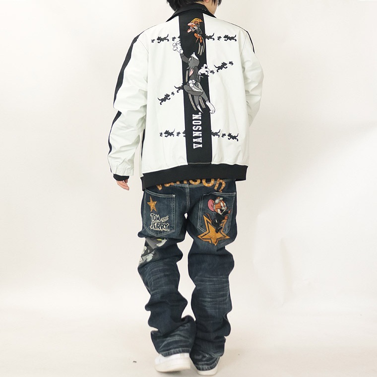 【TOM&JERRYコラボ】三層ストレッチジャケット