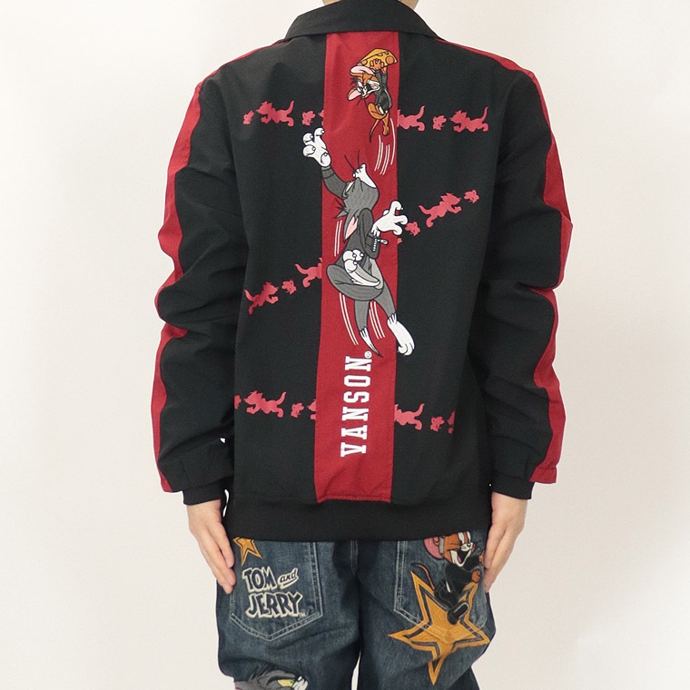 【TOM&JERRYコラボ】三層ストレッチジャケット