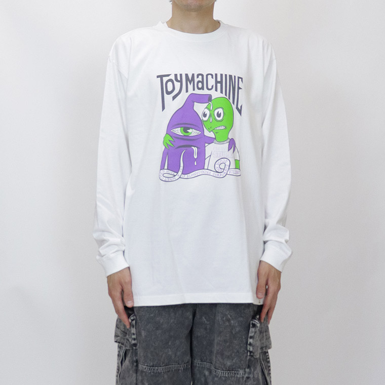 【TOY MACHINE】I'M WITH STUPID LONG TEE