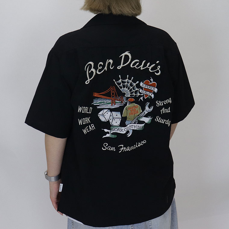 【BEN DAVIS】Fortune EMB S/S Shirt