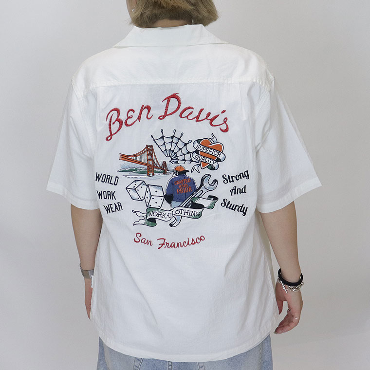 【BEN DAVIS】Fortune EMB S/S Shirt