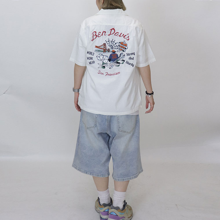 【BEN DAVIS】Fortune EMB S/S Shirt