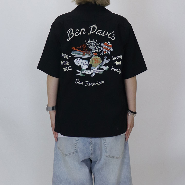 【BEN DAVIS】Fortune EMB S/S Shirt