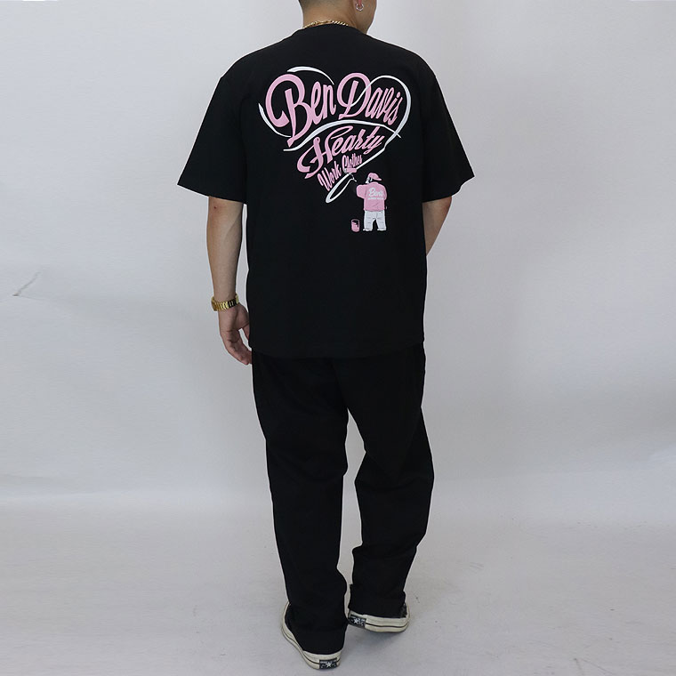 【BEN DAVIS】SCRIPT HEART TEE