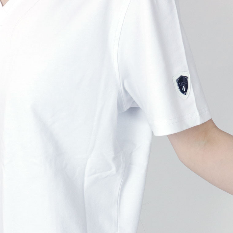 ヴィオラMILANO縦ロゴ半袖Tシャツ