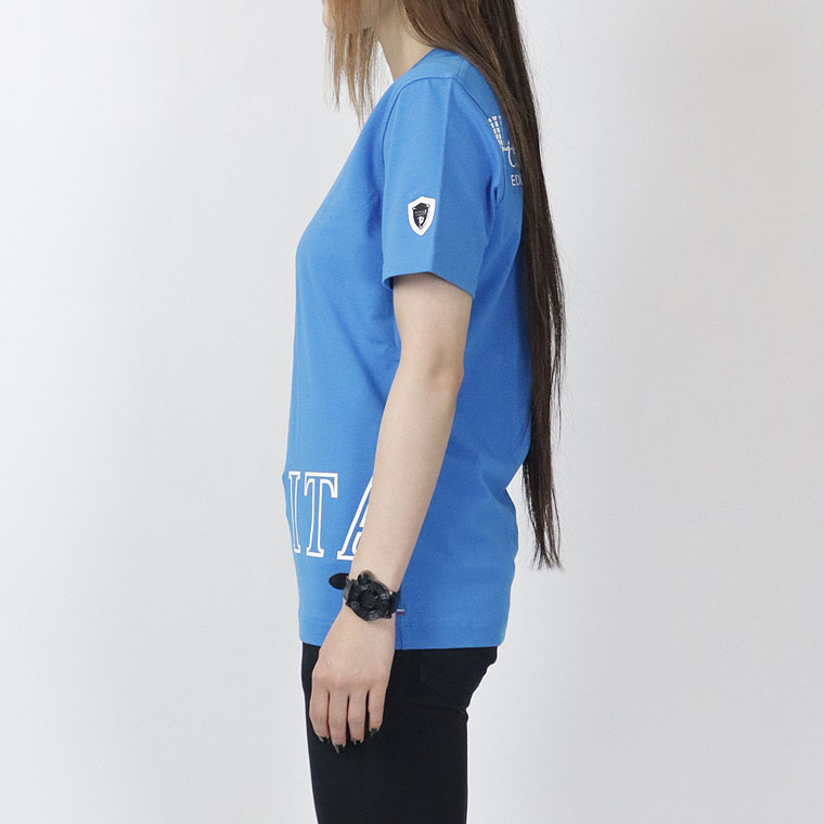 ヴィオラMILANO縦ロゴ半袖Tシャツ
