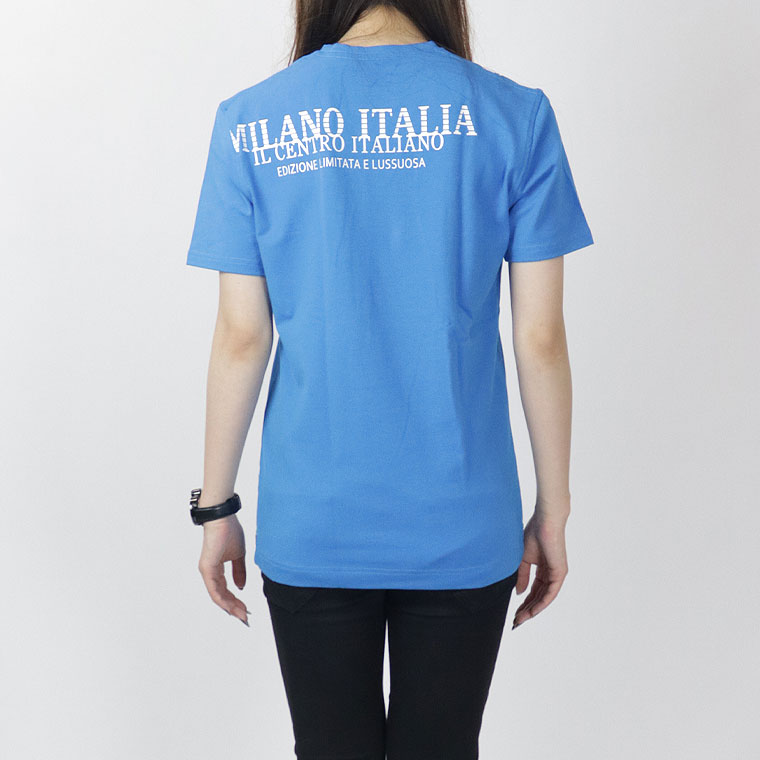 ヴィオラMILANO縦ロゴ半袖Tシャツ