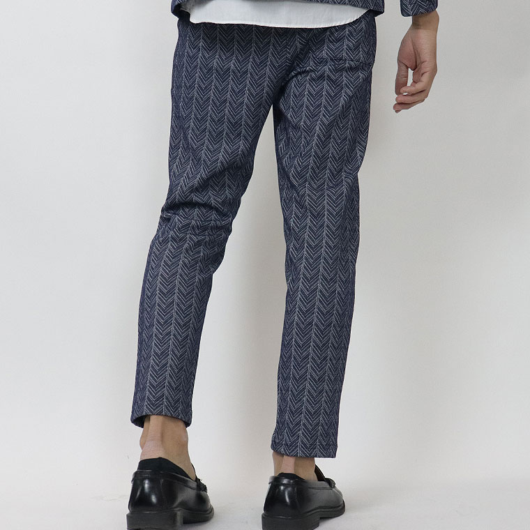 かすれヘリンボーン柄アンクル丈パンツ | アイテムから探す