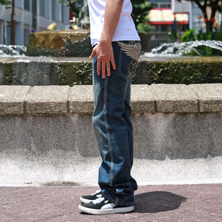 VANSON】刺繍デニムパンツ フライングエンブレム | 店舗から探す,5号店
