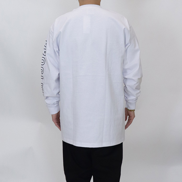 【PRO CLUB】HEAVYWEIGHT L/S EMBROIDERED BOX LOGO T-SHIRT
