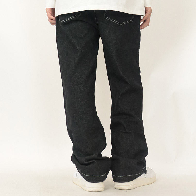 【NEW JACK】サガラワッペンプリントデニムパンツ