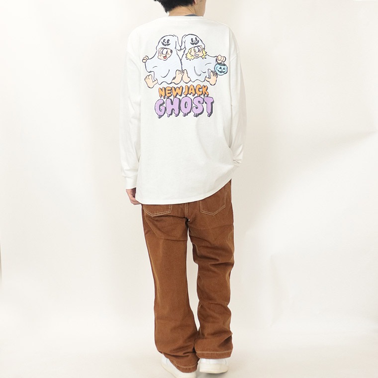 【NEW JACK】サガラワッペンプリントデニムパンツ