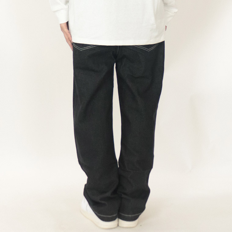 【NEW JACK】サガラワッペンプリントデニムパンツ