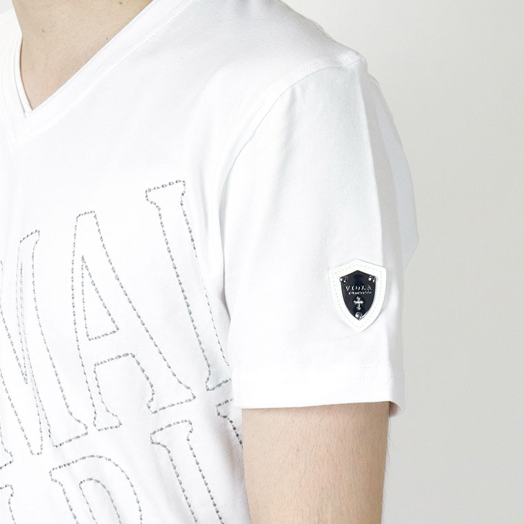 ヴィオラMALIBUロゴ刺しゅう半袖Tシャツ