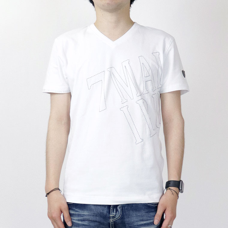 ヴィオラMALIBUロゴ刺しゅう半袖Tシャツ