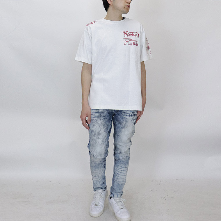 【NORTON】ピンクメタルMAX半袖Tシャツ