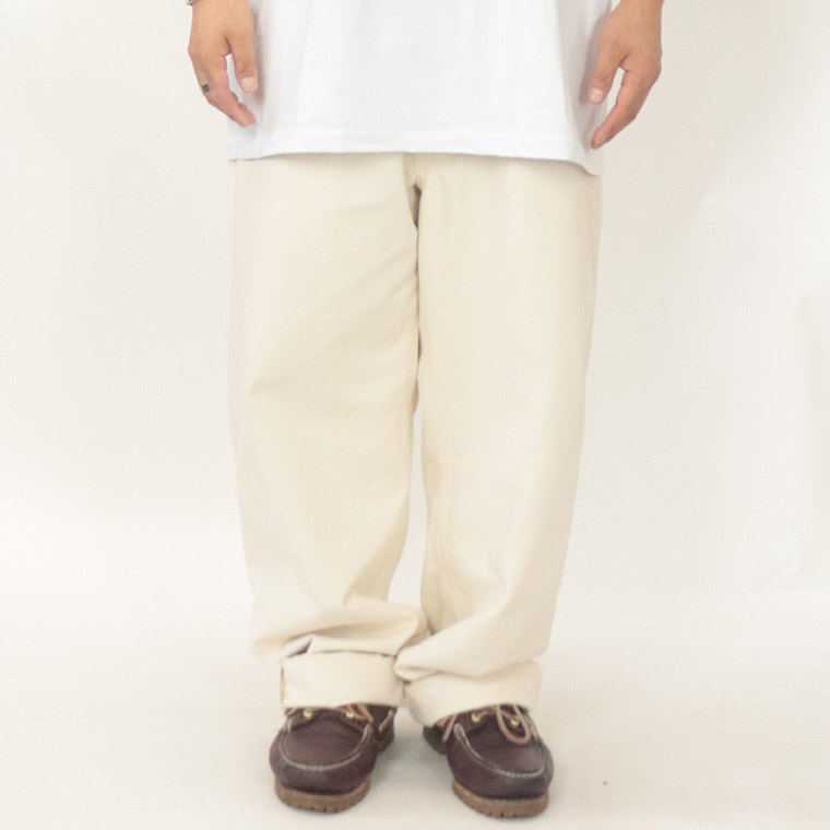 【TRADESMAN】WHITE PAINTER PANTS