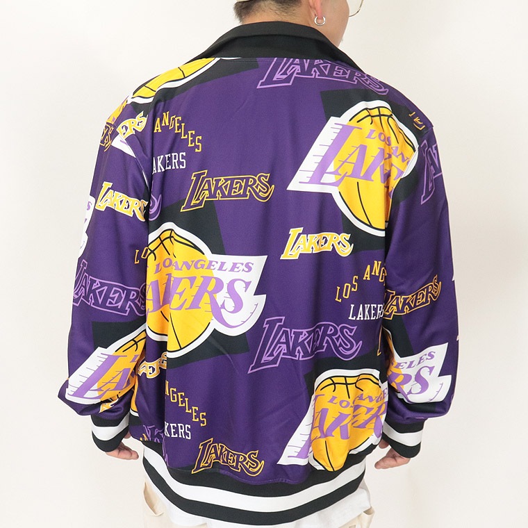 【Mitchell&Ness】NBA TRACK JACKET LAKERS