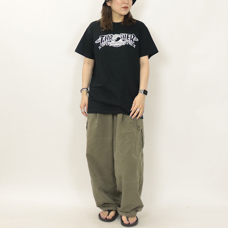 【THRASHER×ANTIHERO】MAG BANNER S/STEE
